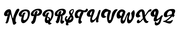 Mastery Angels Italic Font UPPERCASE