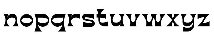 MastiaRegular Font LOWERCASE