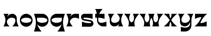 Mastia Font LOWERCASE