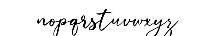 Mastury-Regular Font LOWERCASE