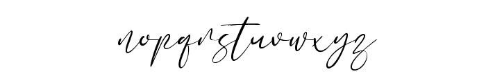 Mastyle Script Font LOWERCASE