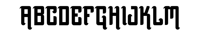 Masyhar Font UPPERCASE