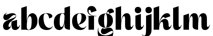 Masyte Regular Font LOWERCASE