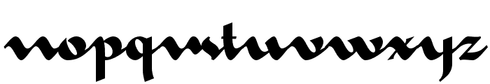 Mataram-Regular Font LOWERCASE