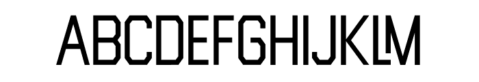 Match Regular Font UPPERCASE