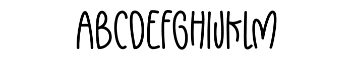 MatchaBrownie Font UPPERCASE