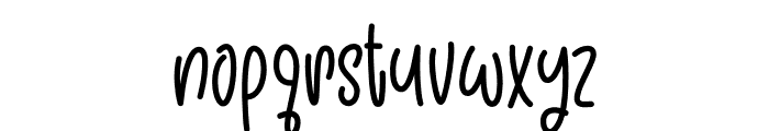 MatchaBrownie Font LOWERCASE