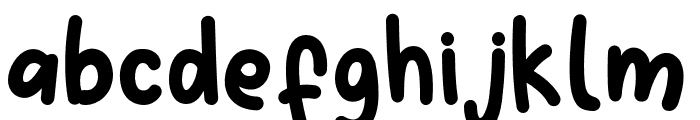 MatchaDalgona-Regular Font LOWERCASE