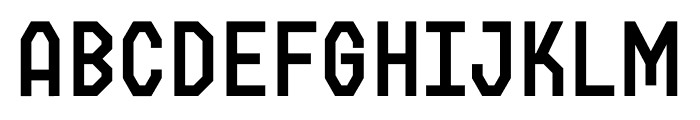 Matech SemiBold Font LOWERCASE