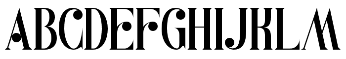 Materials Depicting Regular Font UPPERCASE