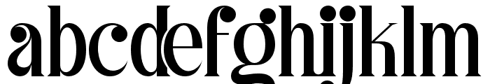 Materials Depicting Regular Font LOWERCASE