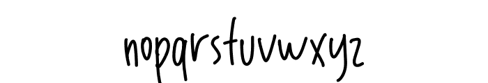 Math Magic Font LOWERCASE