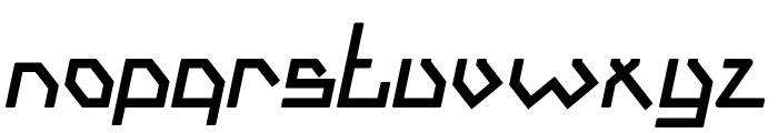 Mathematical Model Bold Italic Font LOWERCASE