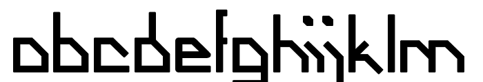 Mathematical Model Bold Font LOWERCASE