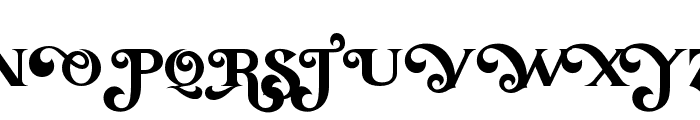 Matheo-3 Font UPPERCASE