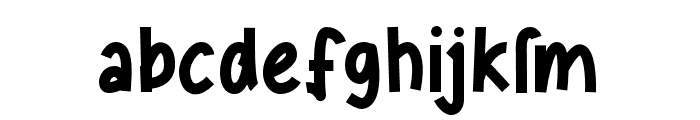 Mathewo-Regular Font LOWERCASE