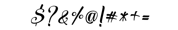 Mathilda Italic Italic Font OTHER CHARS