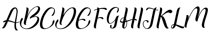 Mathilda Italic Italic Font UPPERCASE