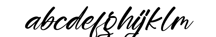 Mathisde Italic Font LOWERCASE