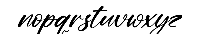 Mathisde Italic Font LOWERCASE
