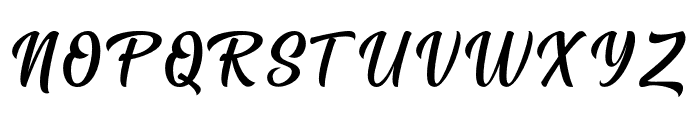 Mathline Font UPPERCASE