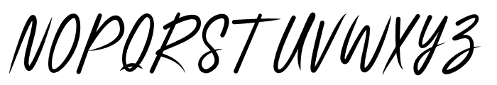 Matilda Italic Font UPPERCASE