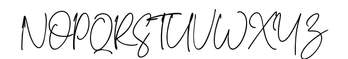 Matilda Signature Font UPPERCASE