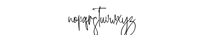 Matilda Signature Font LOWERCASE