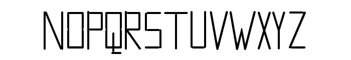 Matrikus Regular Font UPPERCASE