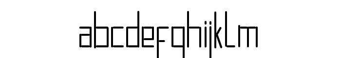 Matrikus Regular Font LOWERCASE
