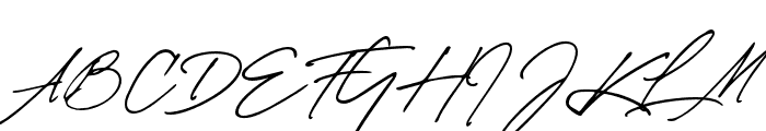 Matsury-Regular Font UPPERCASE