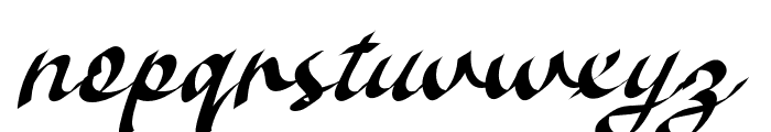 Mattchan Font LOWERCASE