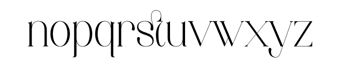Mattegi Font LOWERCASE