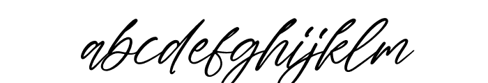 Mattenlly Italic Font LOWERCASE