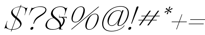 MatterSculpit-Italic Font OTHER CHARS