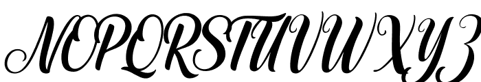 Matterland Font UPPERCASE