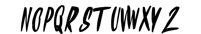 Matthew-Regular Font UPPERCASE