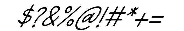 Mattilda Italic Font OTHER CHARS