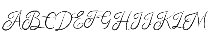 Mattina Regular Font UPPERCASE
