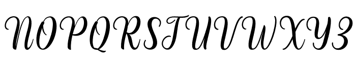 Maudhia Font UPPERCASE