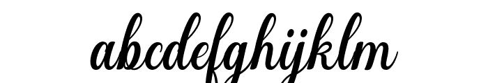 Maudhia Font LOWERCASE