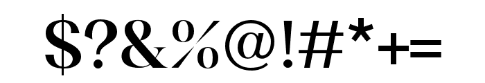 Mauline-Regular Font OTHER CHARS