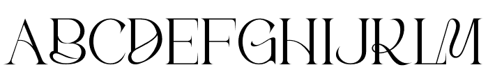 Maura Hirmala Font UPPERCASE