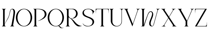 Maura Hirmala Font UPPERCASE