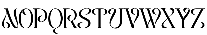 Maure-Regular Font UPPERCASE