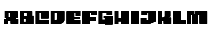 Maver Scifi Regular Font UPPERCASE