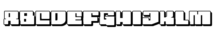 Maver Scifi Shadow Font UPPERCASE