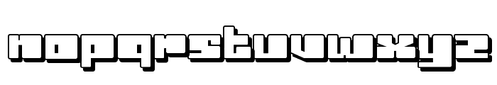 MaverScifi-Shadow Font LOWERCASE