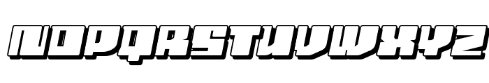 MaverScifi-SlantShadow Font UPPERCASE
