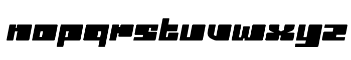 MaverScifi-Slant Font LOWERCASE